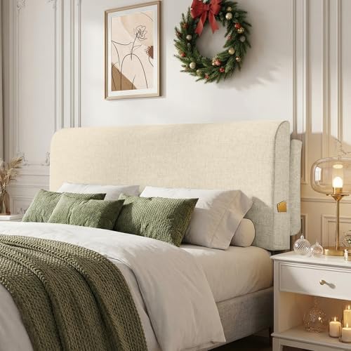 Twin Headboard Pillow Cushion, Wall Mounted No Drill Headboard Pad by MMuteTouch
