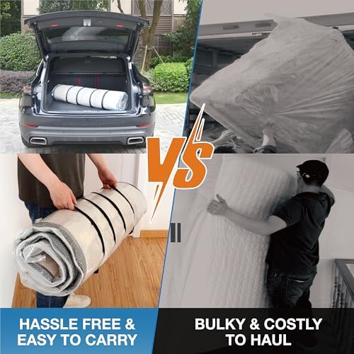 Foam Mattress Vacuum Bag with 4 Adjustable Straps, Queen/Full/Full-XL - Image 3