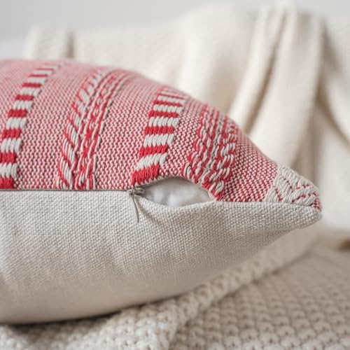 Cethom Christmas Lumbar Pillow Covers 14x36 Long, Farmhouse Boho Christmas - Image 2