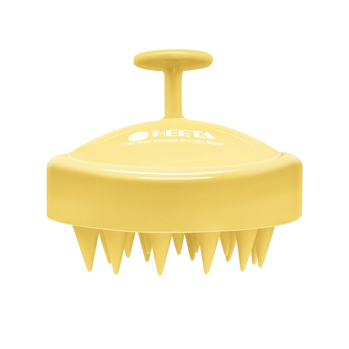 HEETA Scalp Massager with Soft Silicone Bristles by HEETA