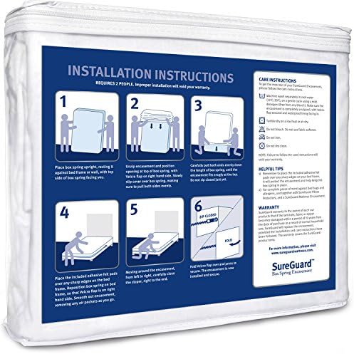 SureGuard Full Size Box Spring Encasement - Image 2