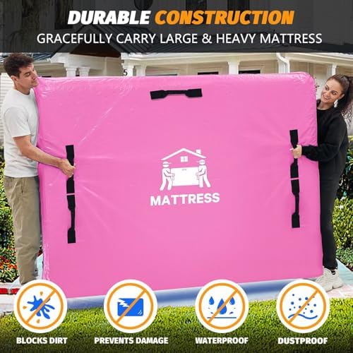 Mattress Bags for Moving, BETU Mattress Protector Waterproof Mattress Cover - Image 4