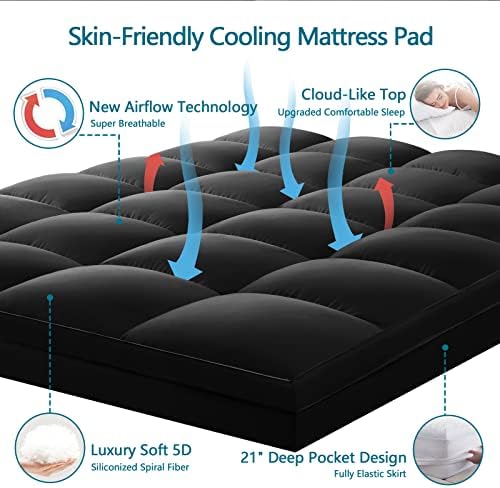 King Mattress Topper, 900 GSM High-Fill Design, Fuller & Plusher Feel - Image 5