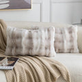 MADIZZ Pack of 2 Thick Plush Faux Wool Throw Pillow Covers Soft Boho Throw by Madizz