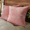 PHF Truly Velvet Euro Sham, No Insert, 2 Pack Color Gradient Euro Throw Pillow by PHF