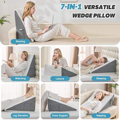 Yojoker Wedge Pillow for Sleeping - Image 5