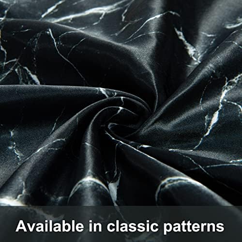 NTBAY Queen Satin Marbling Printed Pillowcases - Image 3