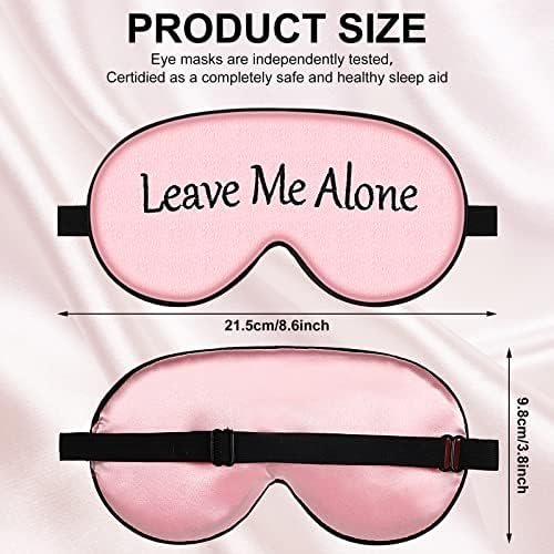 Geyoga 8 Pack Silk Funny Sleep Masks - Image 2