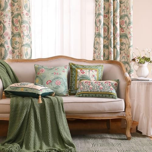 patdrea French Vintage Linen Throw Pillow Cover - Image 4