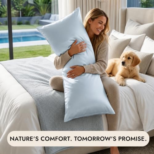 Cotton Metrics Body Pillowcase 20x48 – 100% Tencel Lyocell Eucalyptus Cooling - Image 7