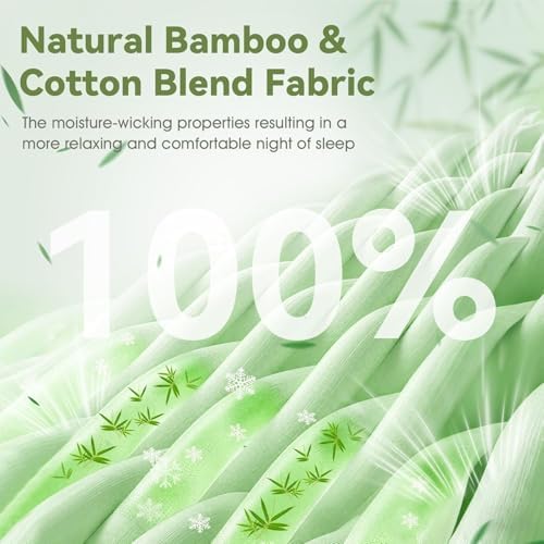 Sleep Mask with Headphones Bluetooth 5.4, LC-dolida Soft Bamboo Cotton Wireless - Image 2