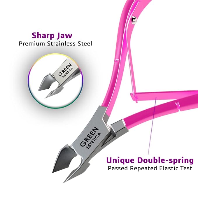 Professional Cuticle Trimmer Nail Cuticle Cutter Stainless Steel Cuticle Nippers - Image 6