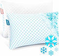 Nestl Cooling Pillow for Sleeping 2 Pack, Luxury Shredded Memory Foam Pillows by Nestl