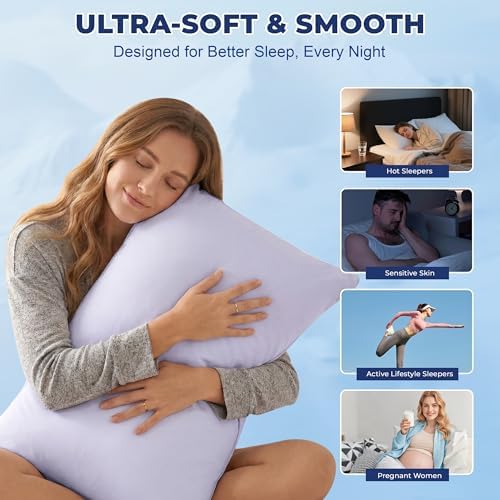 Cooling Pillow Case Standard Size Pillow Cover - Image 3