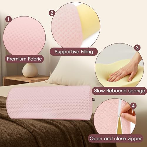 SPRING SEAON Half Moon Bolster Knee Pillow - Image 2