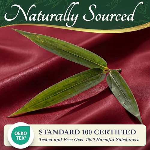 DECOLURE 100% Viscose Derived from Bamboo Sheets Full Size, Luxury 6 Pc Set - Image 7