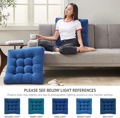 Floor Pillows Set of 6, Large Meditation Cushion - Image 4