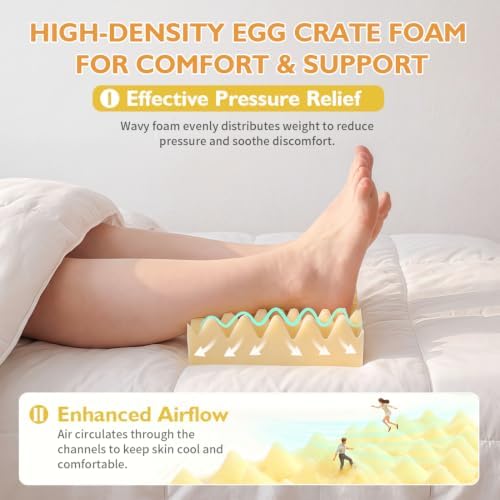 Heel Protector for Pressure Sores, Ankle Elevation Pillow - Image 5