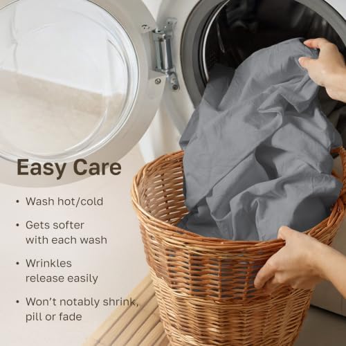 California Design Den Soft 100% Cotton King Sheets Deep Pocket Set - Image 6