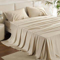 Bedsure PureWoven 100% Rayon Derived from Bamboo, Queen Sheets, 4 Pieces by BEDSURE