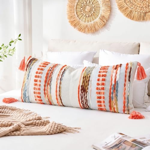 NUYECY Chenille and Cotton Long Pillow by NUYECY