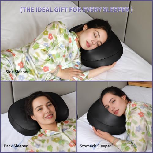 4" Hole Piercing Pillow for Side Sleepers - Image 3