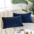 GAWAMAY Lumbar Support Pillow Decorative Rectangle Throw Pillow Covers 12"x20" by GAWAMAY