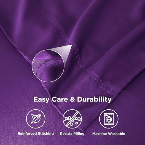 Bedsure King Size Pillow Cases Set of 2, 100% Rayon Derived from Bamboo - Image 5
