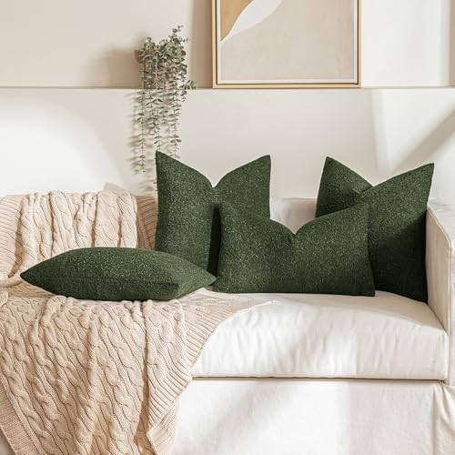 MIULEE Christmas Textured Boucle Lumbar Pillow Cover - Image 3