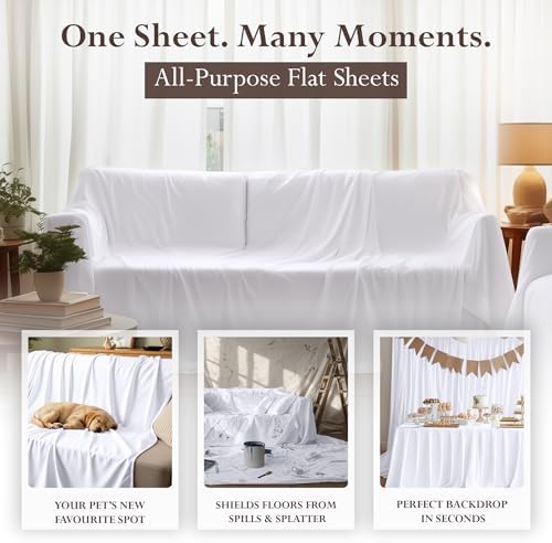 Utopia Bedding Flat Sheets - Image 5