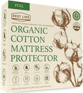 Rest Line - Premium Organic Waterproof Mattress Protector - Full by RestLine