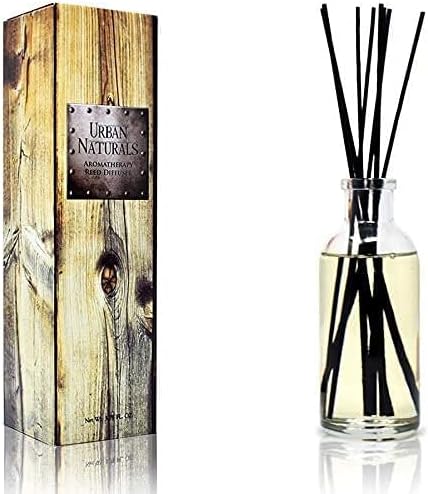 Urban Naturals Black Teakwood Reed Diffuser Scent Sticks Gift Set | Mahogany & - Image 3