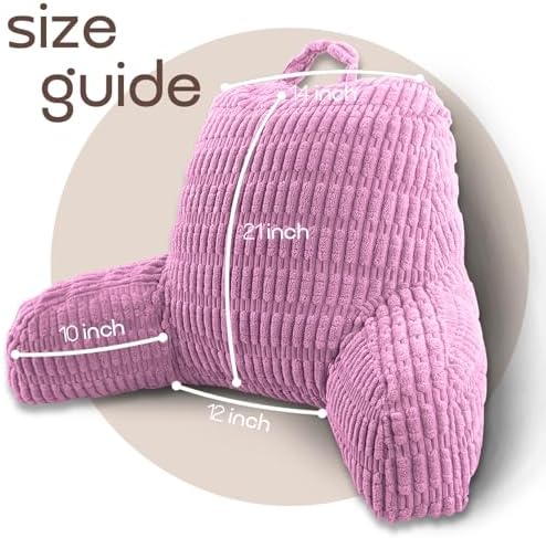 Reading Pillows for Bed Back Rest Pillow for Sitting up - Image 5
