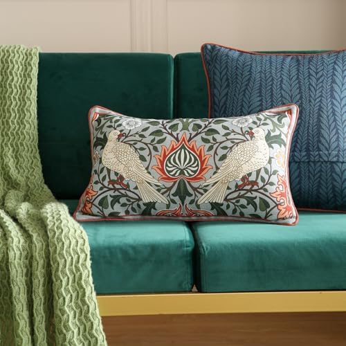 ISAENNE Vintage Linen Throw Pillow Cover - Image 6
