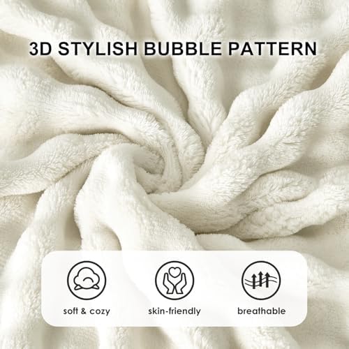 SOCHOW Decorative Body Pillow Cover 20x54 Inches, 1 Pack, Cream White - Image 5