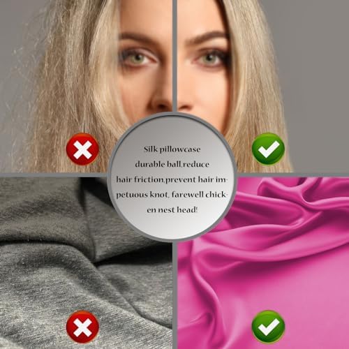 Mulberry Silk Pillow Cases 2 Pack Soft Breathable and Sliky King Size Pillow - Image 5