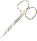 Professional Cuticle Scissors Extra Fine Curved by ZIZZLON