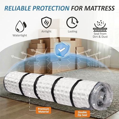 Foam Mattress Vacuum Bag with 4 Adjustable Straps, Twin/Twin XL - Image 4