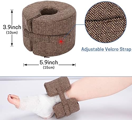 Foot Elevation Pillow Ankle Heel Protector Wedge Foot Support Cushion - Image 2