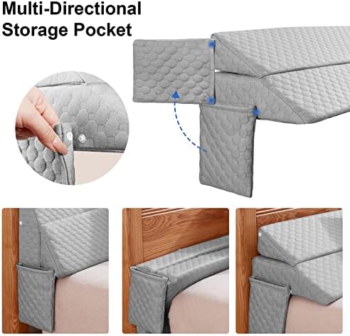 EUHAMS Full Size Bed Wedge Pillow - Image 5