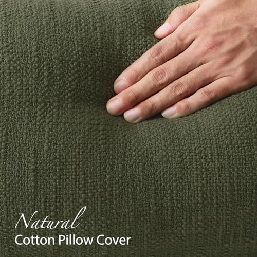 100% Cotton 12x20 Inch Lumbar Pillow Cover - Image 3