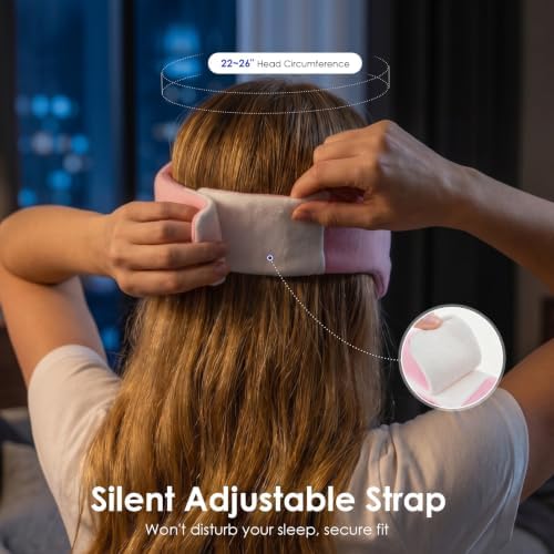 MORLIDEN Sleep Mask for Women Men, Light Blocking Eye Mask - Image 4