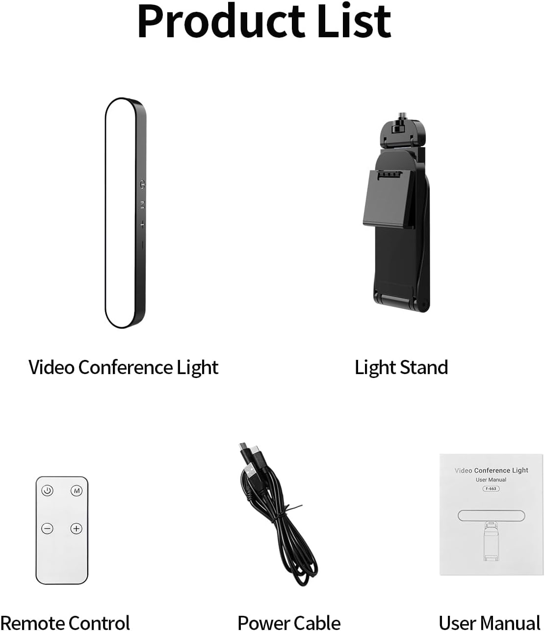 yAyusi Video Conference Light, LED Streaming Lighting for Laptop Computer Monitor, Desk Selfie Ring Light with Remote and Touch Control, PC Podcast Camera Webcam Light for Video Calls/Zoom Meetings