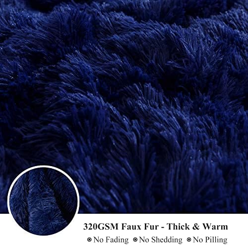 XeGe Luxury Fluffy Shaggy Faux Fur Body Pillow Cover - Image 5