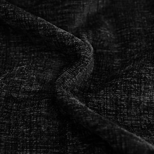 CaliTime Decorative Couch Throw Pillow Covers 22 X 22 Inches Black - Image 2