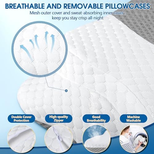 CHxxy Memory Foam Pillows, Cervical Pillow - Image 6