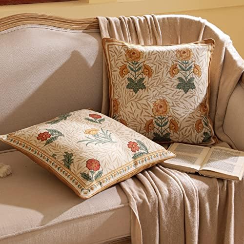 patdrea French Vintage Linen Throw Pillow Cover - Image 6