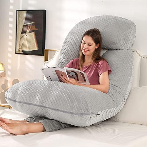 Elover U Shaped Pregnancy Pillow, Full Body Maternity Support - Image 6