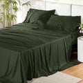 Bedsure PureWoven Rayon Derived from Bamboo, California King Sheet Sets by BEDSURE