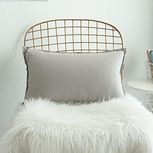 Jeanerlor Cotton Linen Square Decorative Throw Pillow Case Cushion Cover - Image 4
